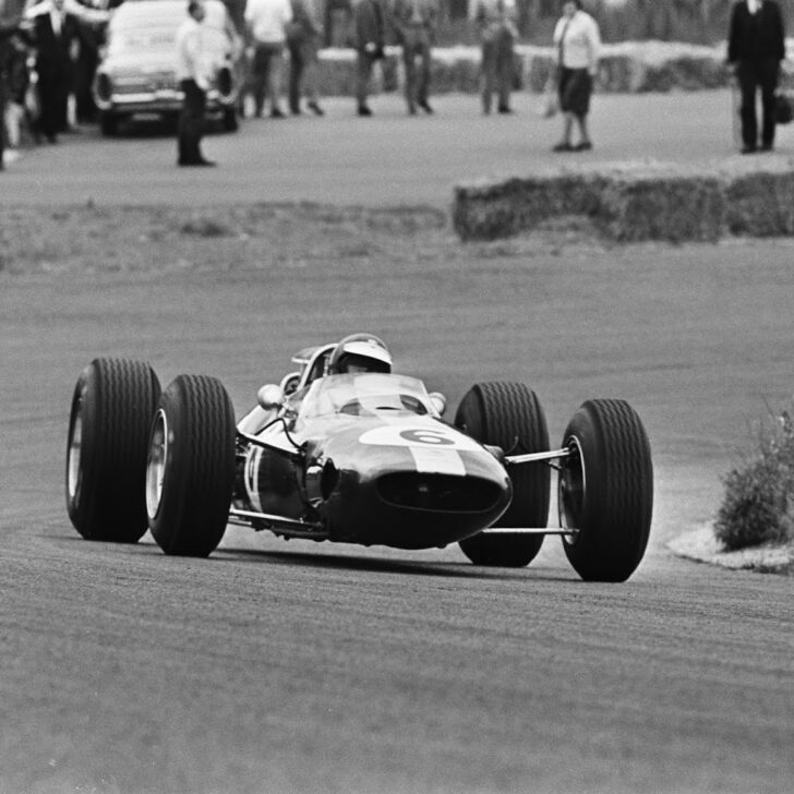 Jim Clark hitting the Apex at Zandvoort