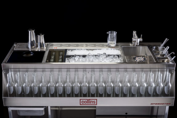 collins cocktailstation the speedster voor en bovenzijde